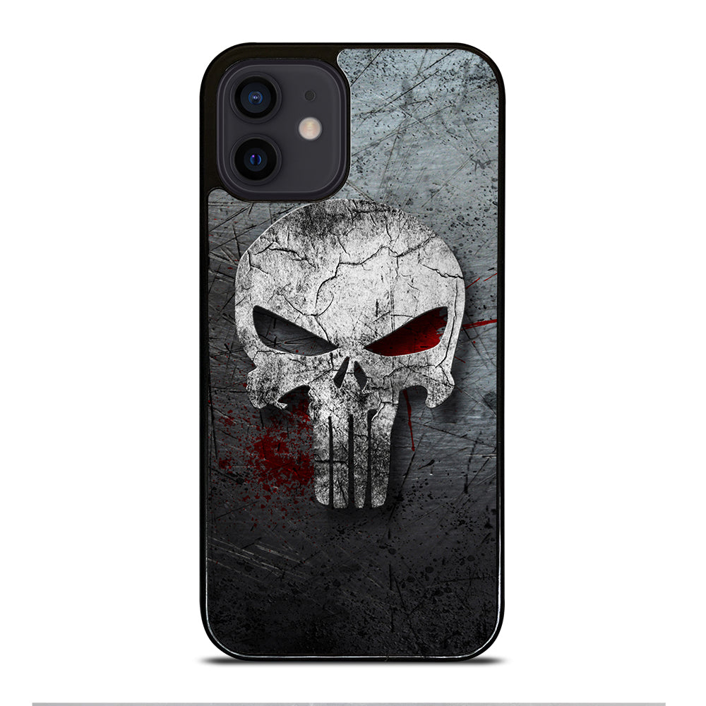 THE PUNISHER MARVEL METAL LOGO iPhone 12 Mini Case Cover