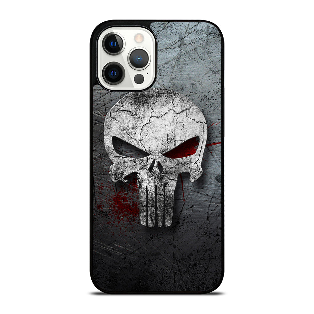 THE PUNISHER MARVEL METAL LOGO iPhone 12 Pro Max Case Cover