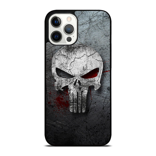 THE PUNISHER MARVEL METAL LOGO iPhone 12 Pro Max Case Cover