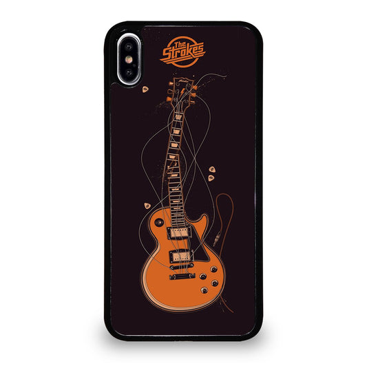 THE STROKES GUITAR LOGO iPhone XS Max Case Cover