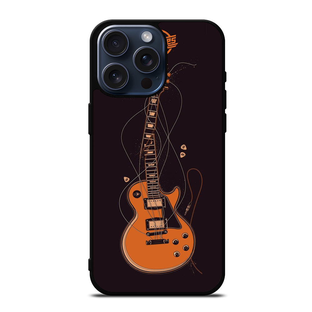 THE STROKES GUITAR LOGO iPhone 15 Pro Max Case Cover