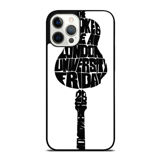 THE STROKES LOGO GUITAR iPhone 12 Pro Max Case Cover