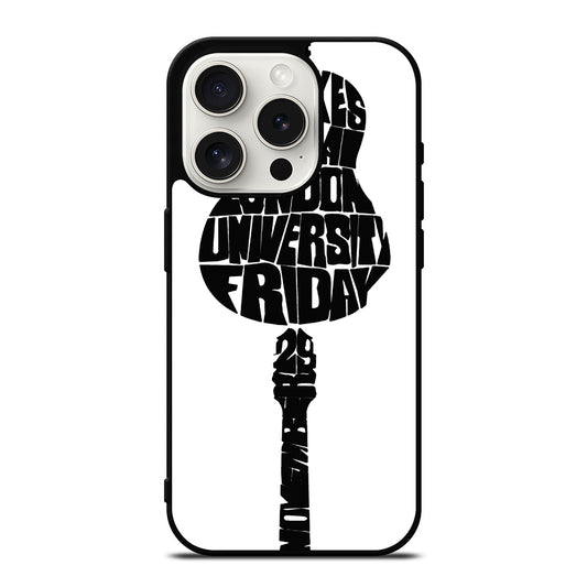 THE STROKES LOGO GUITAR iPhone 15 Pro Case Cover