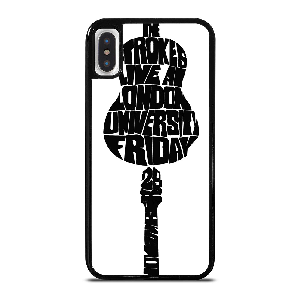 THE STROKES LOGO GUITAR iPhone X / XS Case Cover