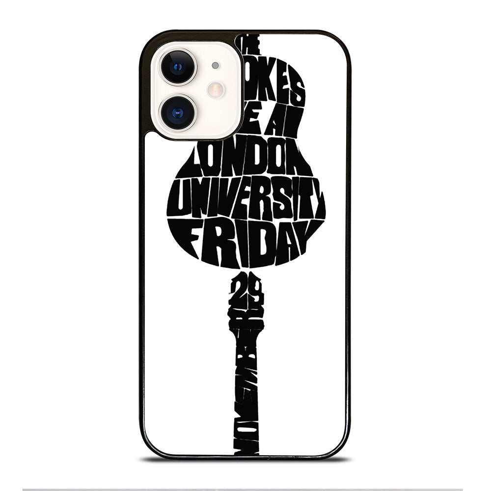 THE STROKES LOGO GUITAR iPhone 12 Case Cover