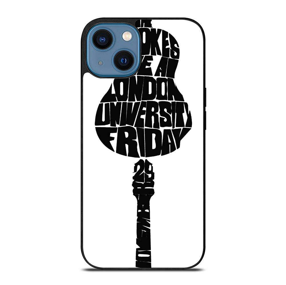 THE STROKES LOGO GUITAR iPhone 14 Case Cover