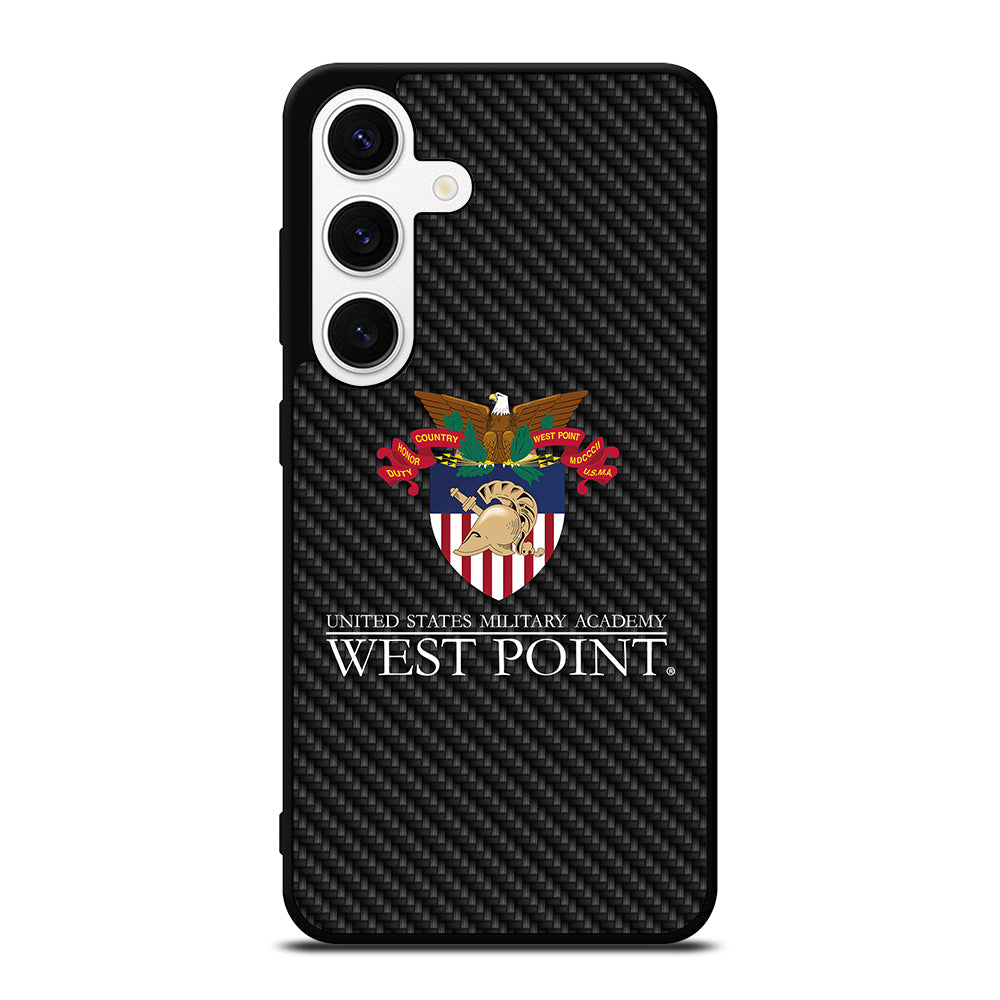 THE UNITED STATES MILITARY ACADEMY CARBON LOGO Samsung Galaxy S24 Case Cover