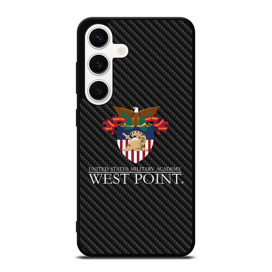 THE UNITED STATES MILITARY ACADEMY CARBON LOGO Samsung Galaxy S24 Case Cover