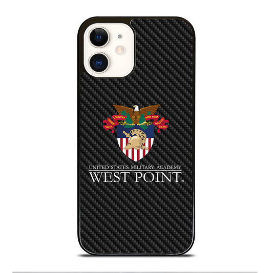 THE UNITED STATES MILITARY ACADEMY CARBON LOGO iPhone 12 Case Cover