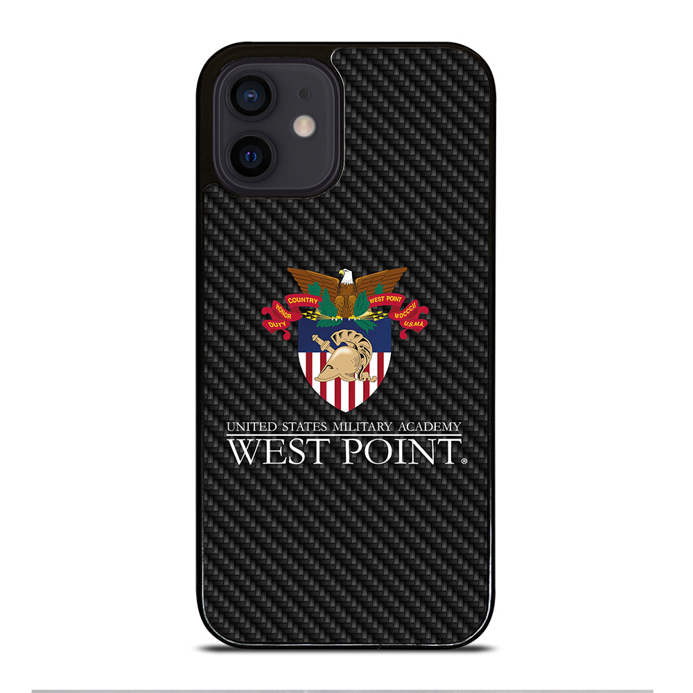 THE UNITED STATES MILITARY ACADEMY CARBON LOGO iPhone 12 Mini Case Cover