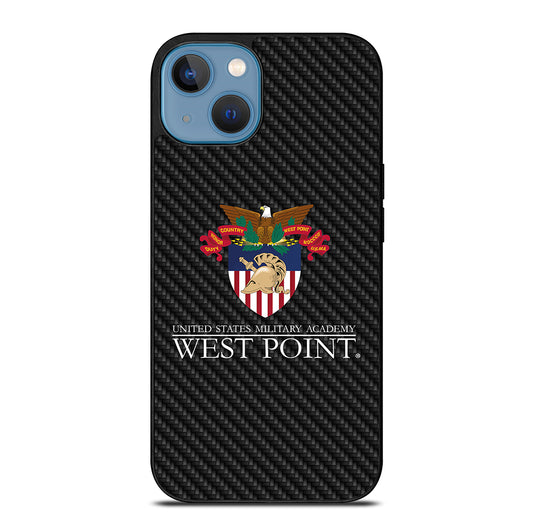 THE UNITED STATES MILITARY ACADEMY CARBON LOGO iPhone 13 Case Cover