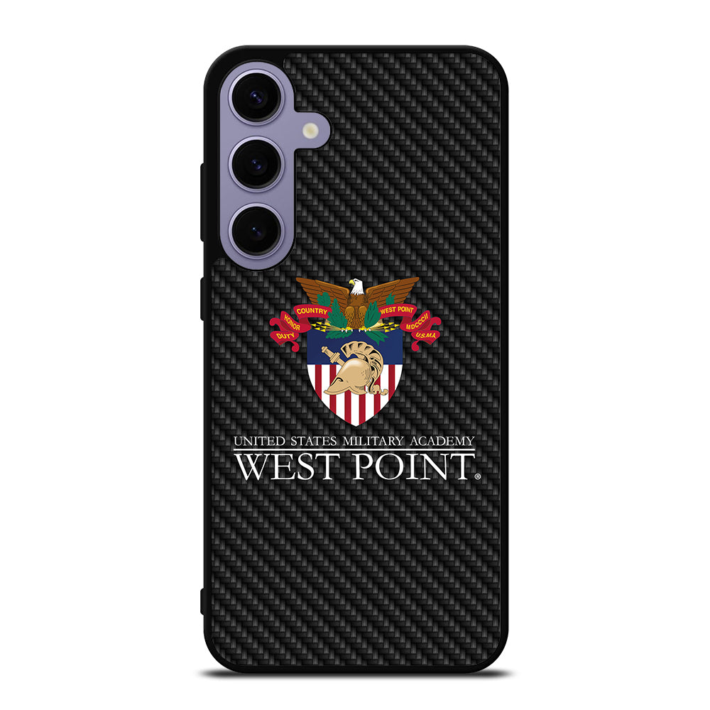 THE UNITED STATES MILITARY ACADEMY CARBON LOGO Samsung Galaxy S24 Plus Case Cover