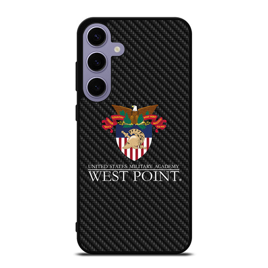 THE UNITED STATES MILITARY ACADEMY CARBON LOGO Samsung Galaxy S24 Plus Case Cover