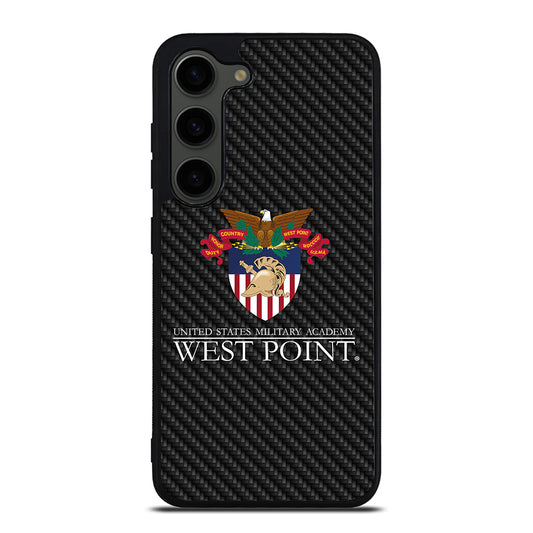 THE UNITED STATES MILITARY ACADEMY CARBON LOGO Samsung Galaxy S23 Plus Case Cover