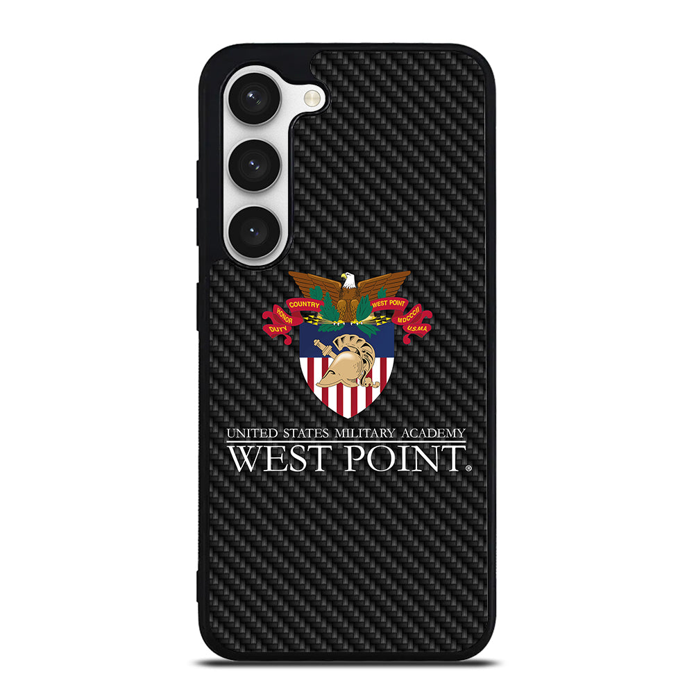 THE UNITED STATES MILITARY ACADEMY CARBON LOGO Samsung Galaxy S23 Case Cover