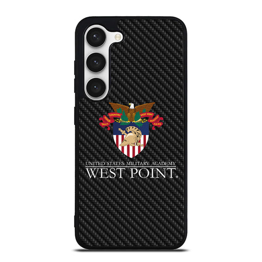THE UNITED STATES MILITARY ACADEMY CARBON LOGO Samsung Galaxy S23 Case Cover