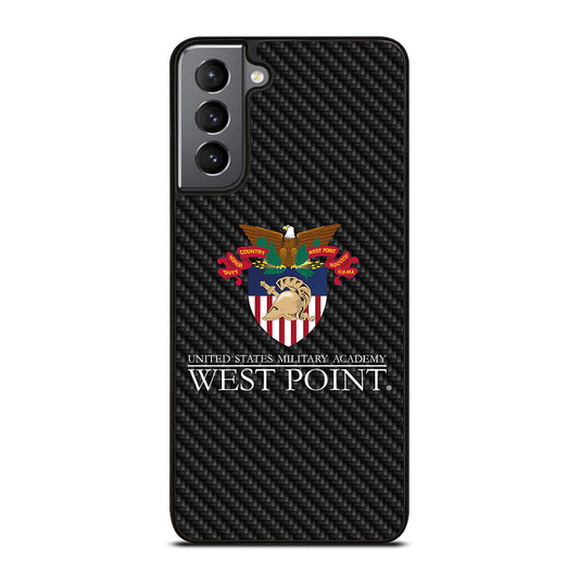 THE UNITED STATES MILITARY ACADEMY CARBON LOGO Samsung Galaxy S21 Plus Case Cover