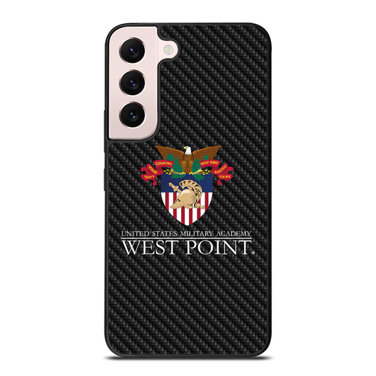 THE UNITED STATES MILITARY ACADEMY CARBON LOGO Samsung Galaxy S22 Plus Case Cover