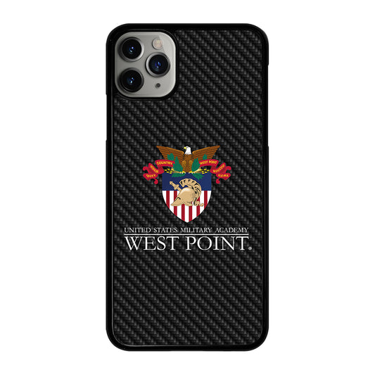 THE UNITED STATES MILITARY ACADEMY CARBON LOGO iPhone 11 Pro Max Case Cover