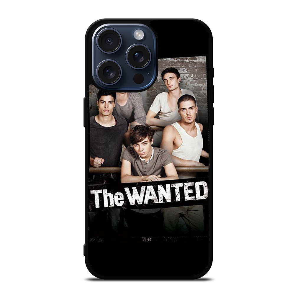 THE WANTED BAND POSTER iPhone 15 Pro Max Case Cover