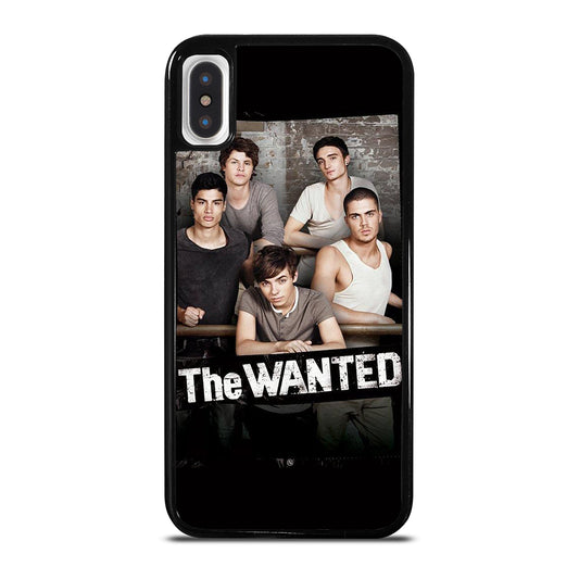 THE WANTED BAND POSTER iPhone X / XS Case Cover