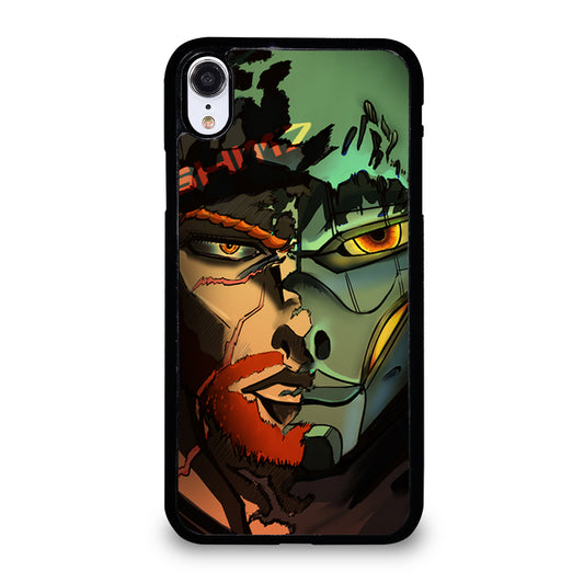 THE WATCHER FACE iPhone XR Case Cover