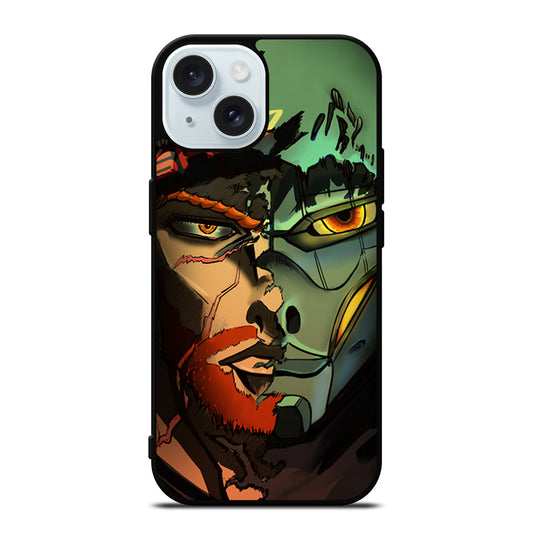THE WATCHER FACE iPhone 15 Case Cover