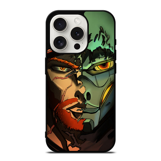 THE WATCHER FACE iPhone 15 Pro Case Cover