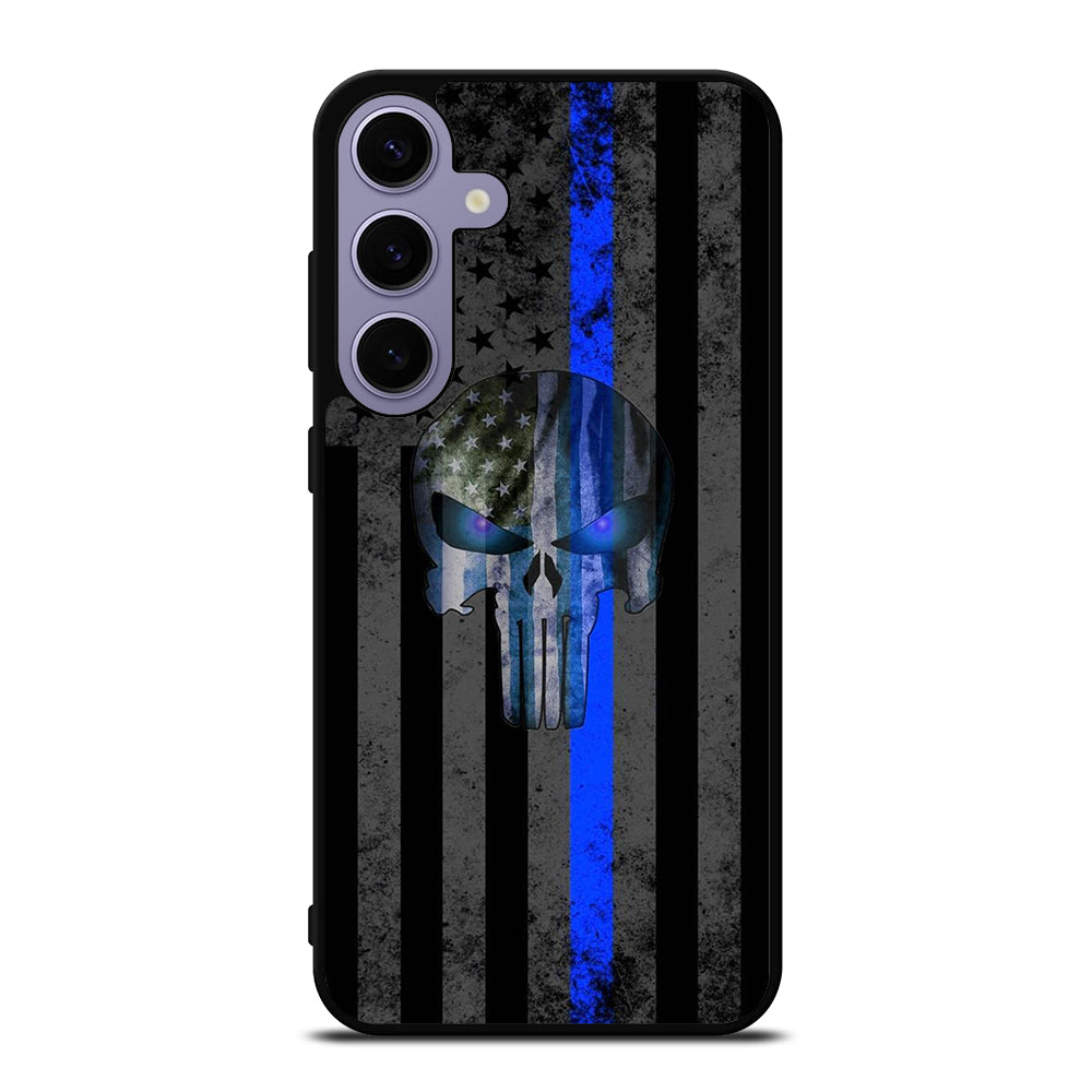 THIN BLUE LINE PUNISHER AMERICAN STRIPE LOGO Samsung Galaxy S24 Plus Case Cover