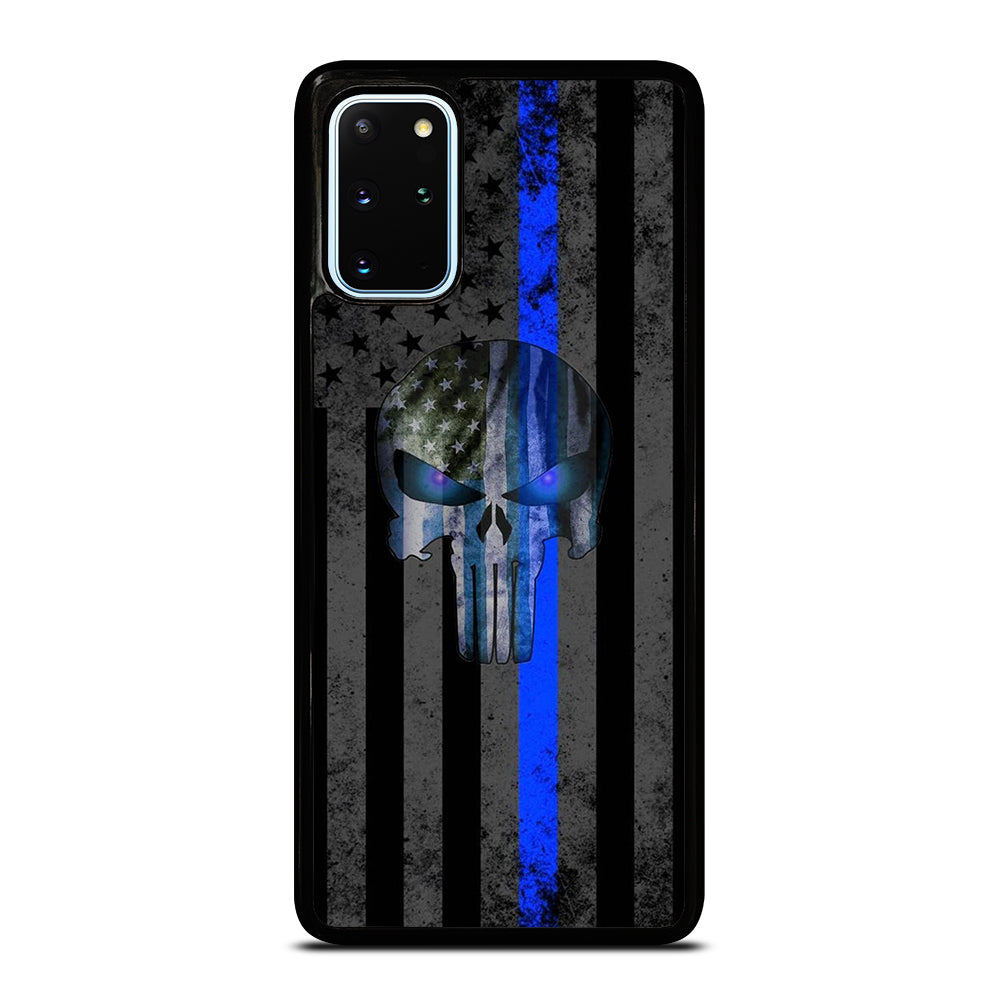 THIN BLUE LINE PUNISHER AMERICAN STRIPE LOGO Samsung Galaxy S20 Plus Case Cover