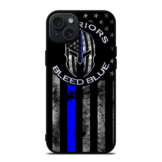 THIN BLUE LINE PUNISHER ICON 2 iPhone 15 Plus Case Cover