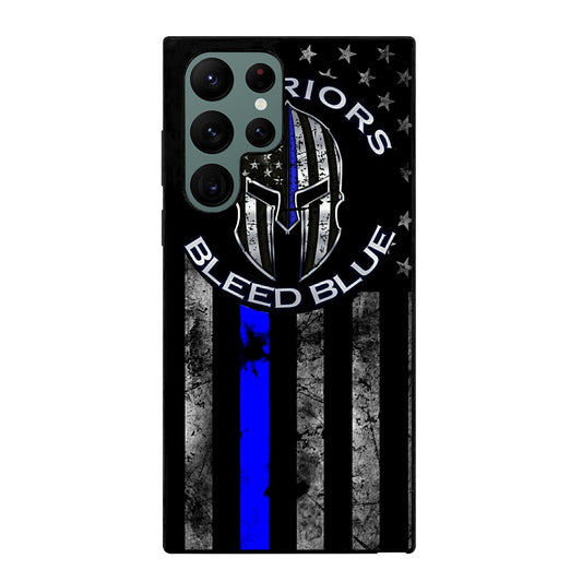 THIN BLUE LINE PUNISHER ICON 2 Samsung Galaxy S22 Ultra Case Cover
