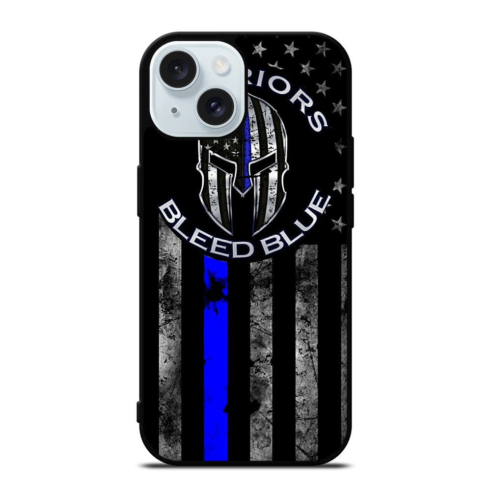 THIN BLUE LINE PUNISHER ICON 2 iPhone 15 Case Cover