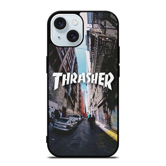 THRASER SKATEBOARD LOGO iPhone 15 Case Cover