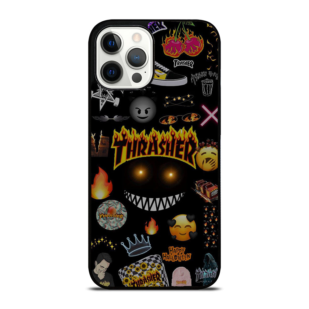 THRASER SKATEBOARD PATTERN iPhone 12 Pro Max Case Cover