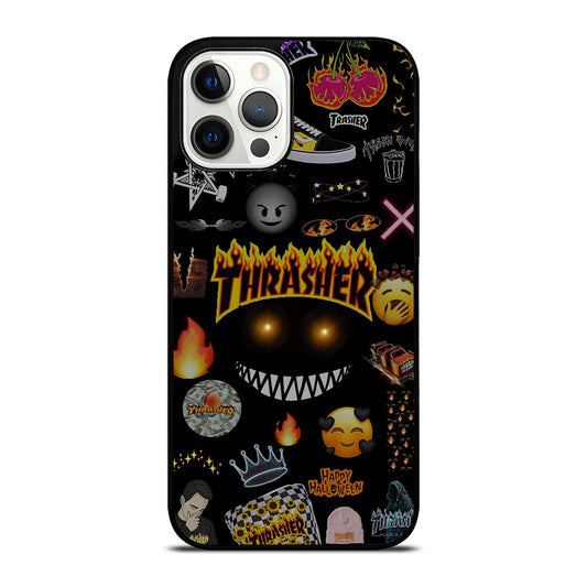 THRASER SKATEBOARD PATTERN iPhone 12 Pro Max Case Cover