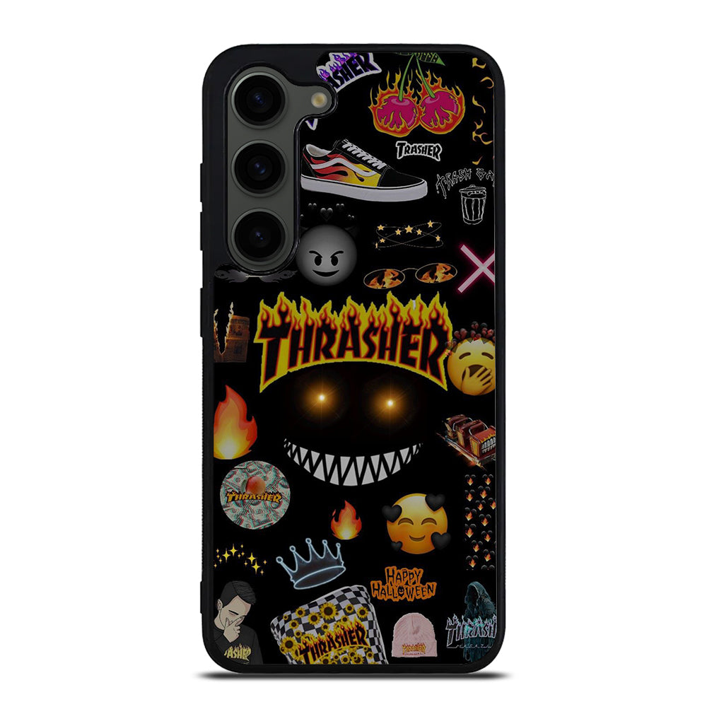 THRASER SKATEBOARD PATTERN Samsung Galaxy S23 Plus Case Cover