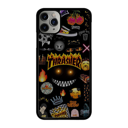 THRASER SKATEBOARD PATTERN iPhone 11 Pro Max Case Cover