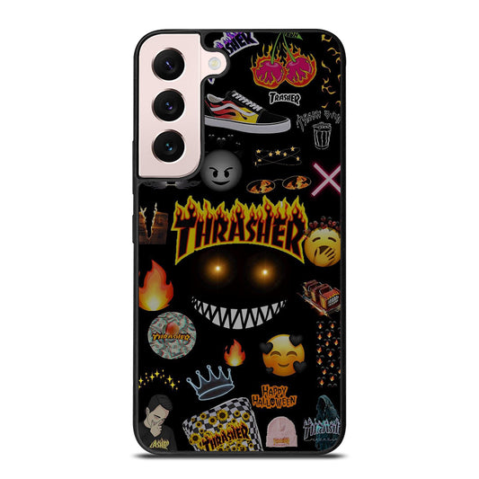 THRASER SKATEBOARD PATTERN Samsung Galaxy S22 Plus Case Cover