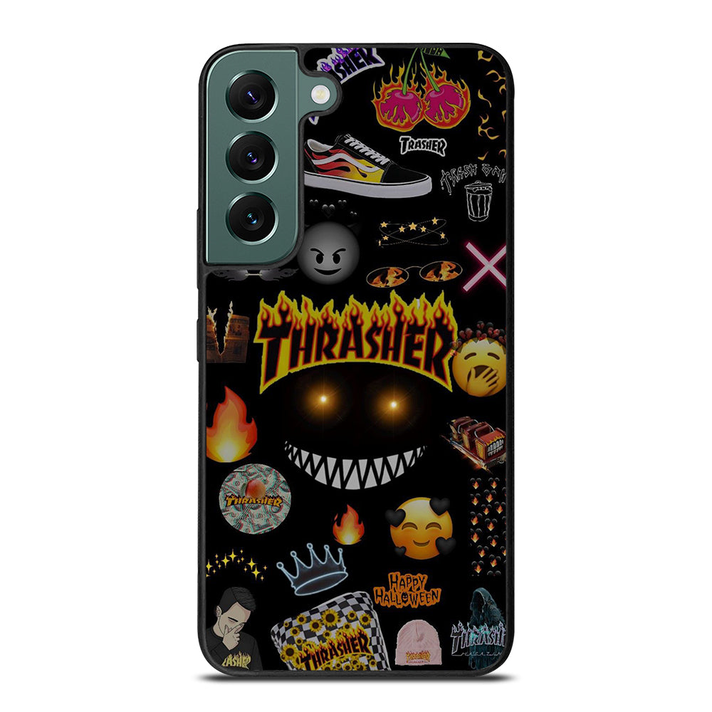 THRASER SKATEBOARD PATTERN Samsung Galaxy S22 Case Cover