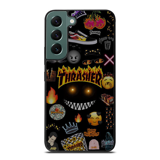 THRASER SKATEBOARD PATTERN Samsung Galaxy S22 Case Cover