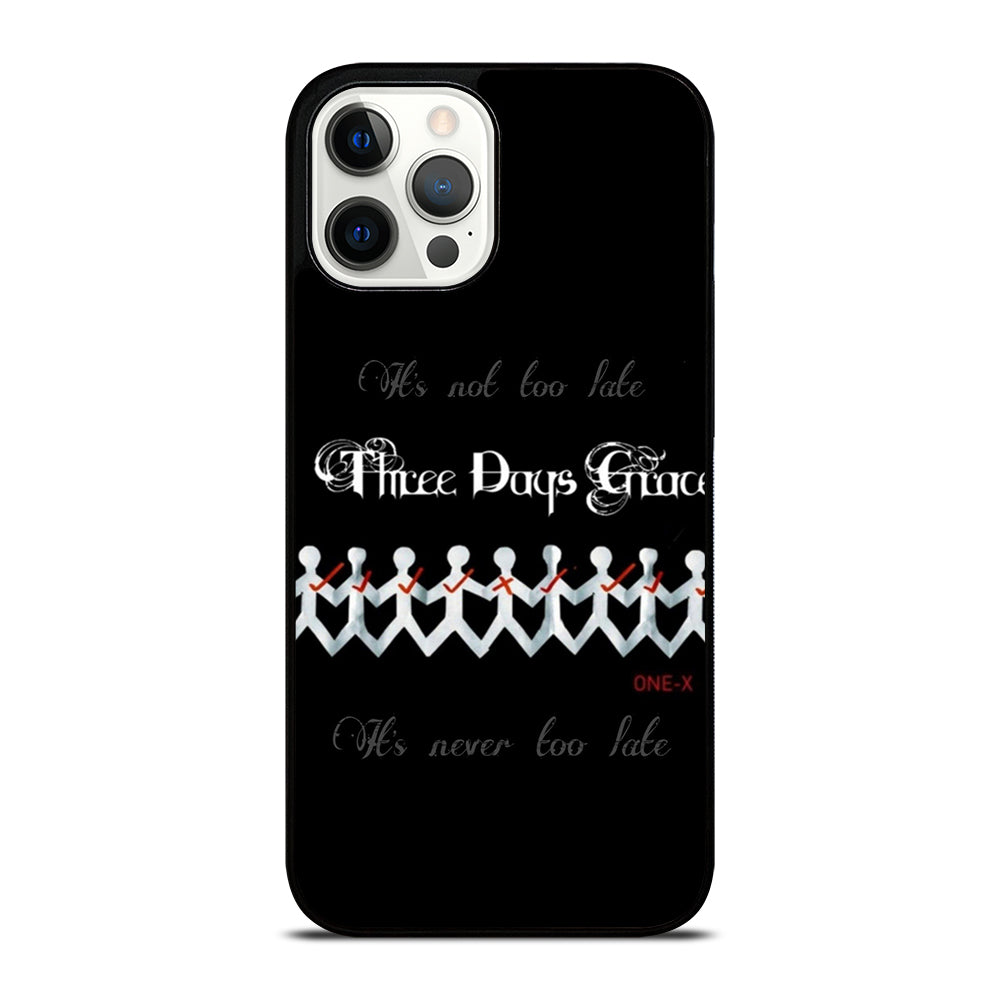 THREE DAYS GRACE LOGO BAND iPhone 12 Pro Max Case Cover