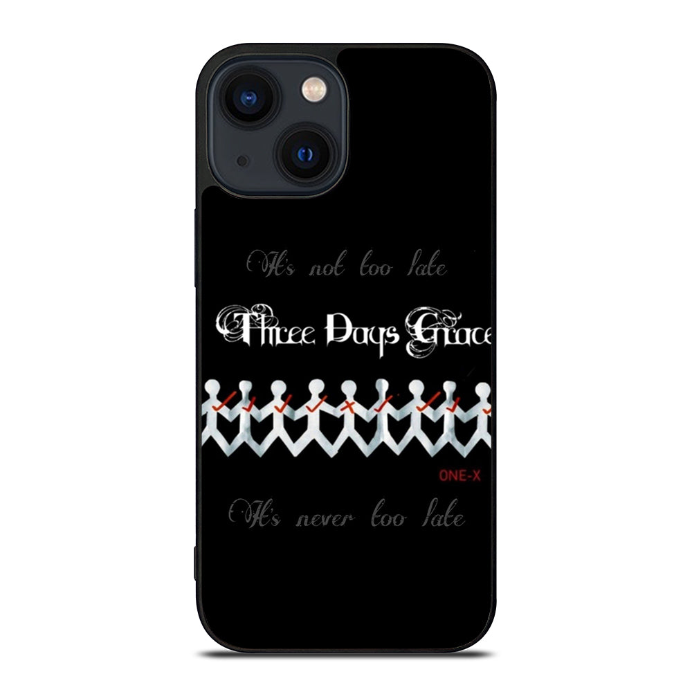 THREE DAYS GRACE LOGO BAND iPhone 14 Plus Case Cover