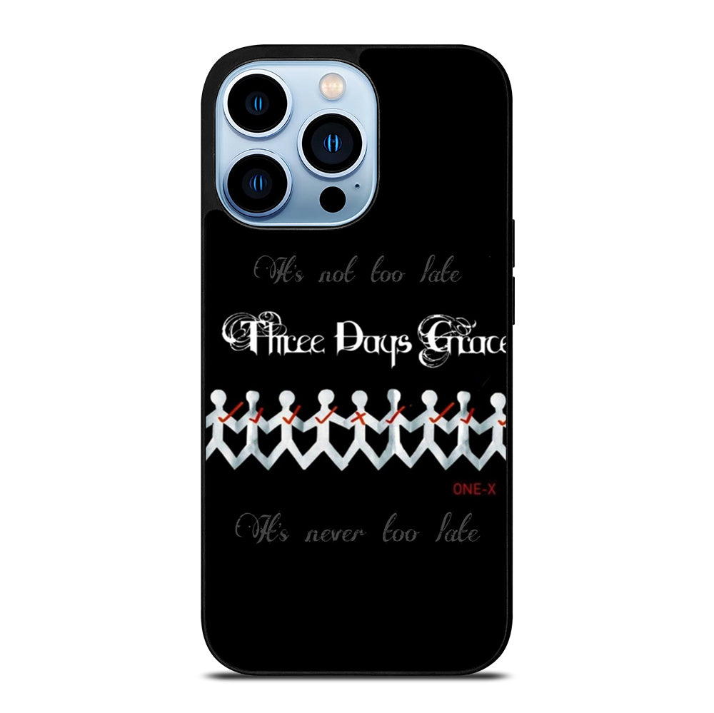 THREE DAYS GRACE LOGO BAND iPhone 13 Pro Max Case Cover