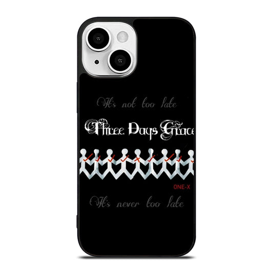 THREE DAYS GRACE LOGO BAND iPhone 13 Mini Case Cover