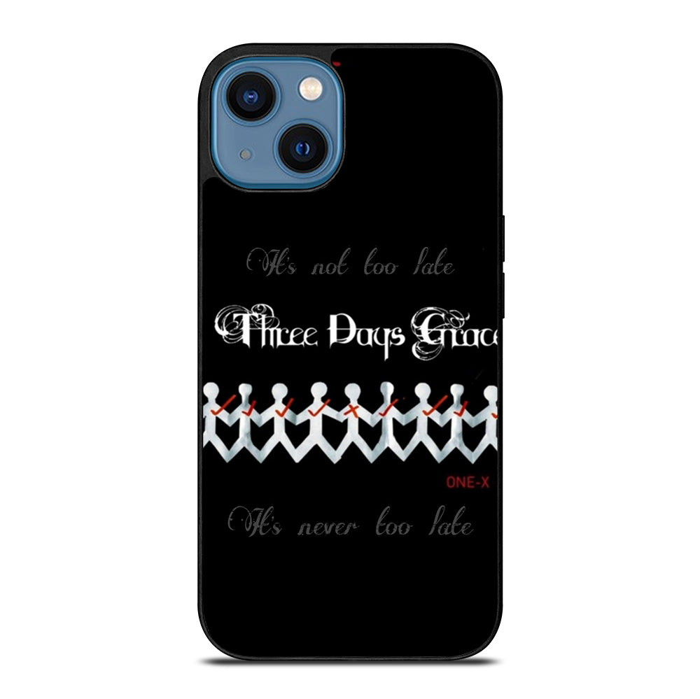 THREE DAYS GRACE LOGO BAND iPhone 14 Case Cover