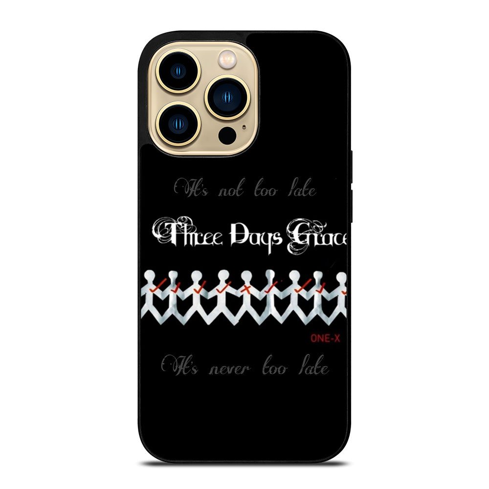 THREE DAYS GRACE LOGO BAND iPhone 14 Pro Max Case Cover