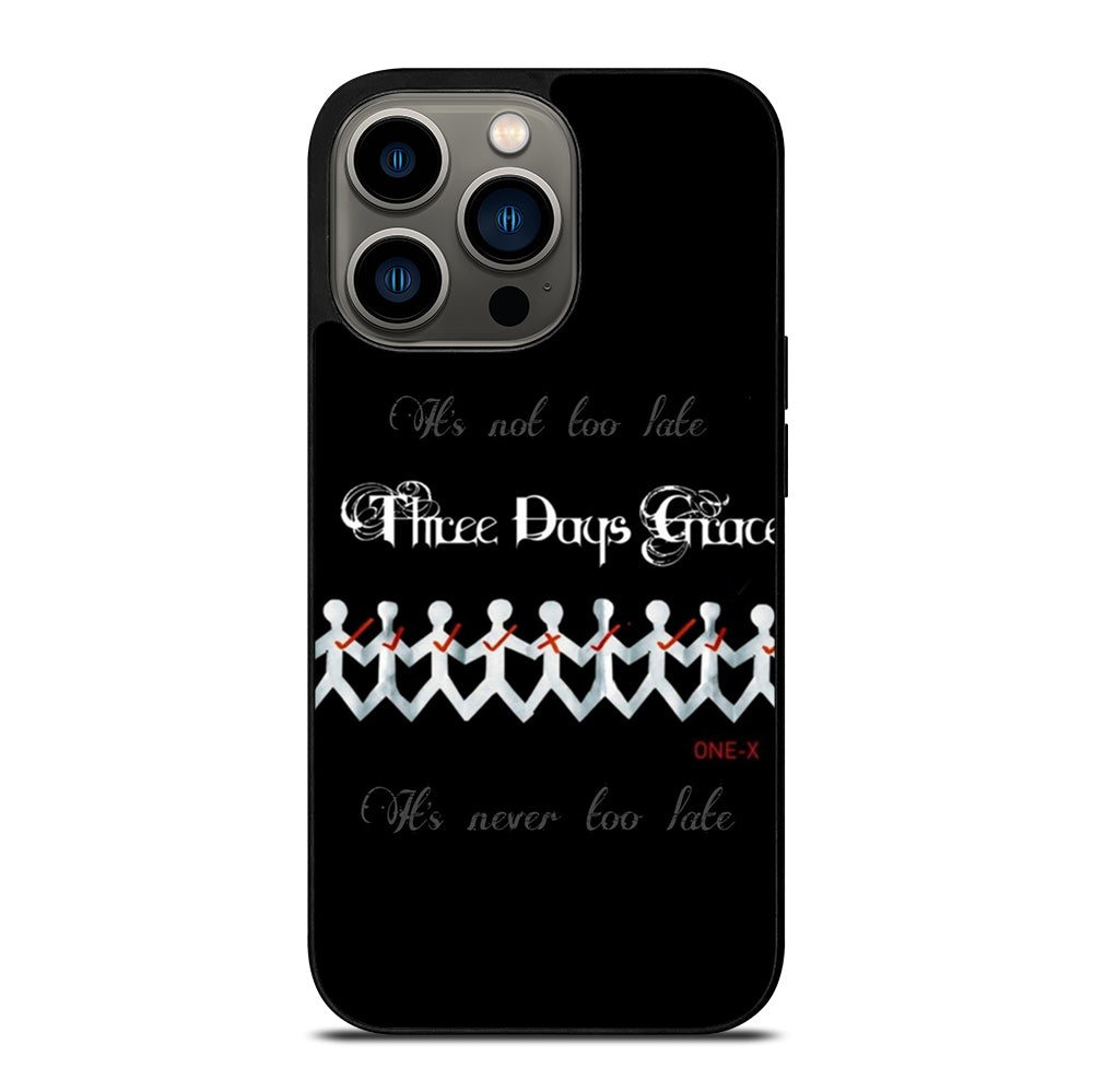 THREE DAYS GRACE LOGO BAND iPhone 13 Pro Case Cover