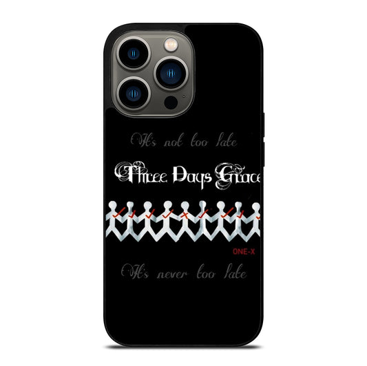 THREE DAYS GRACE LOGO BAND iPhone 13 Pro Case Cover
