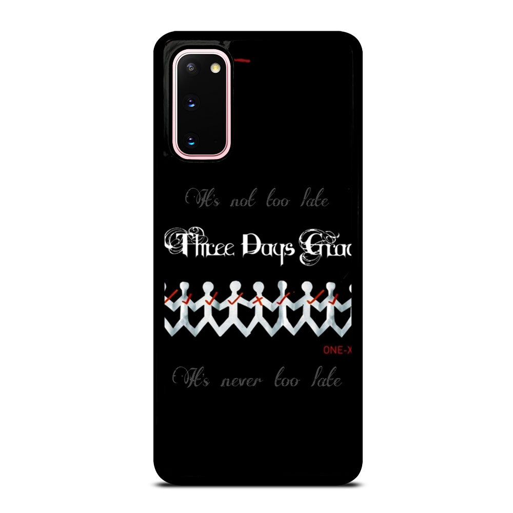 THREE DAYS GRACE LOGO BAND Samsung Galaxy S20 Case Cover